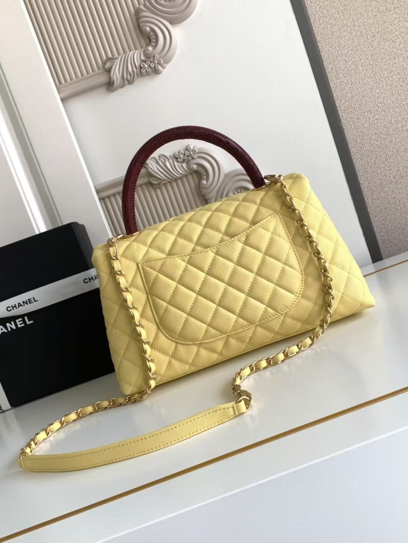 Ch**el top handle bags